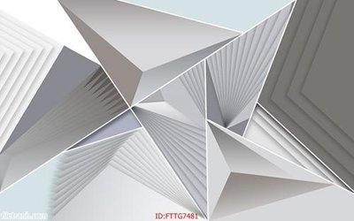 Download file gốc Tranh tường 3d tối giản hiện đại FTTG7481 (in mica) 3D