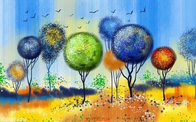 File gốc Tranh tường 3d tối giản hiện đại FTTG7524 (in tráng gương) sang trọng