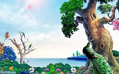 File tranh Tranh tường 3d tối giản hiện đại FTTG7625 (gốc) in film