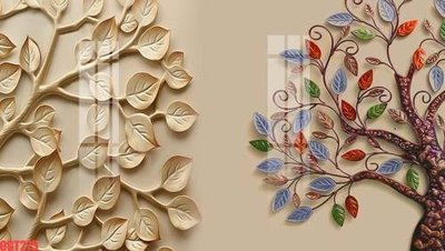 Tải file gốc File tranh gốc họa tiết giấy dán tường GGT275 (bản PSD) đầy đủ layer