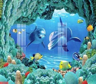 Tải file File tranh gốc họa tiết giấy dán tường GGT318 (gốc) làm file in ấn