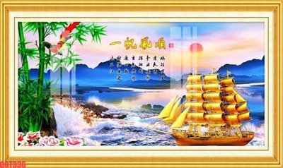 File tranh File tranh gốc họa tiết giấy dán tường GGT336 (gốc) in trên kính