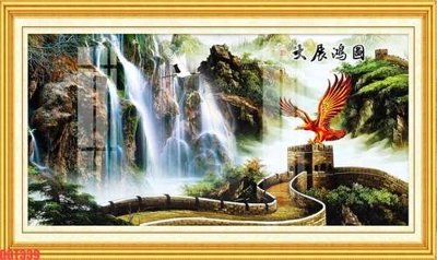 File tranh File tranh gốc họa tiết giấy dán tường GGT339 (bản gốc) in canvas