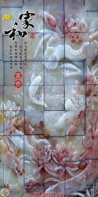 Tải file File tranh giả ngọc GN105 (PSD) cho in tranh 3D