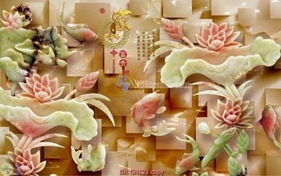 File gốc in ấn File tranh giả ngọc GN193 (sẵn sàng tải về)