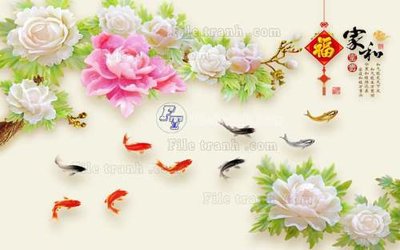 File tranh File tranh in tường giả ngọc GN2017 (ảnh gốc) độc quyền