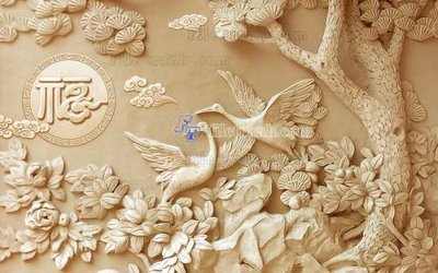 Download file gốc File tranh in tường giả ngọc GN2078 (in lụa) nghệ thuật