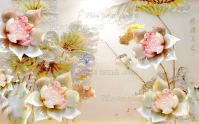 Tải về hình ảnh gốc File tranh in tường giả ngọc GN2107 sắc nét