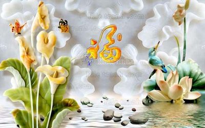 Tải file File tranh in tường giả ngọc GN2126 (gốc) làm file tranh quảng cáo