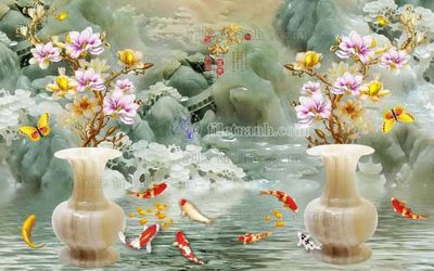 Tải file gốc File tranh in tường giả ngọc GN2288 (in khổ lớn) không vỡ