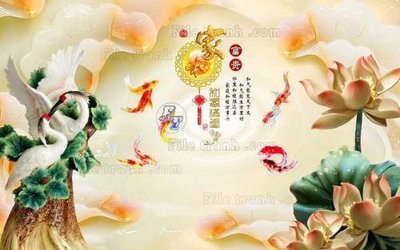 File ảnh File tranh in tường giả ngọc GN2308 (gốc) in standee