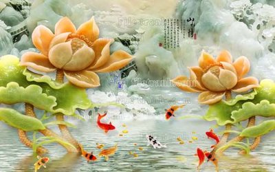 File in mica File tranh in tường giả ngọc GN2340 (bản gốc) siêu trong