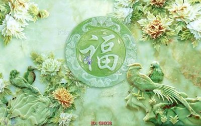 Download file gốc File tranh giả ngọc GN238 (in mica) 3D