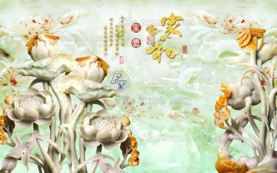 File in mica File tranh in tường giả ngọc GN2385 (bản gốc) sắc sảo