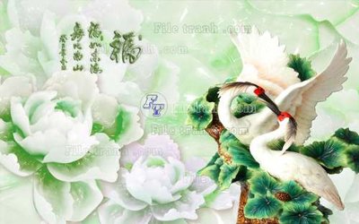 File tranh File tranh in tường giả ngọc GN2432 (ảnh gốc) không bị mờ