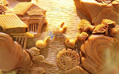 File gốc File tranh in tường giả ngọc GN2439 (dành cho quảng cáo)