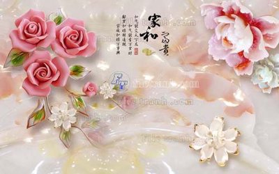 File ảnh gốc File tranh in tường giả ngọc GN2451 (chuyên in mica)