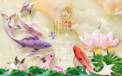 File in trần File tranh in tường giả ngọc GN2456 (bản gốc) 5D