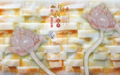 File tranh File tranh in tường giả ngọc GN2570 (bản gốc) in canvas