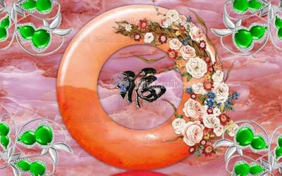 Chi tiết file tranh tráng gương File tranh in tường giả ngọc GN2593 (ảnh gốc)