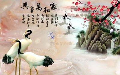 Download file File tranh in tường giả ngọc GN2597 (gốc) in mica cao cấp