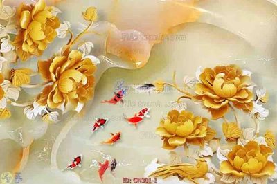 File ảnh File tranh giả ngọc GN301 (gốc) in poster