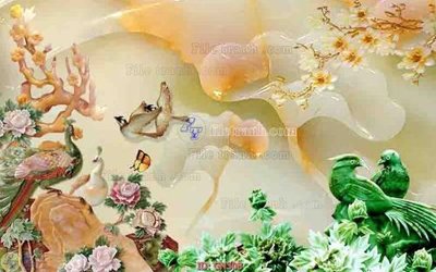 File PSD in ấn File tranh giả ngọc GN308 (chất lượng cao)