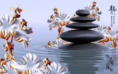 File in trần File tranh in tường giả ngọc GN3115 (file gốc) phong thủy