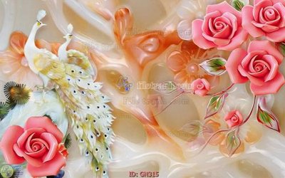 Tải file gốc File tranh giả ngọc GN315 (bản PSD) còn layer