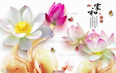 File PSD File tranh giả ngọc GN325 (bản gốc) cho nhà in