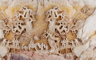 Tải file tranh gốc File tranh in tường giả ngọc GN3252 chất lượng cao