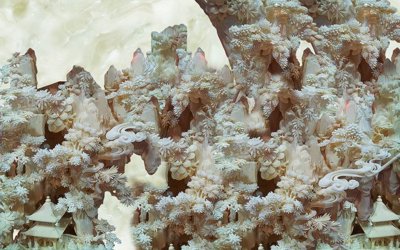 File tranh in tráng gương File tranh in tường giả ngọc GN3336 (siêu nét)