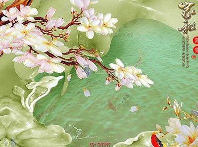 File PSD File tranh giả ngọc GN345 (bản gốc) dễ dàng edit