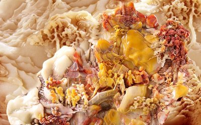 File gốc File tranh in tường giả ngọc GN3486 (phong cách) tối giản