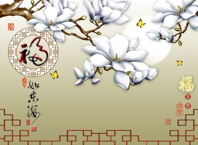 File gốc File tranh in tường giả ngọc GN3522 (in tráng gương) ốp tường