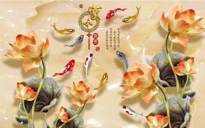 File ảnh File tranh in tường giả ngọc GN3591 (gốc) in PP, decal