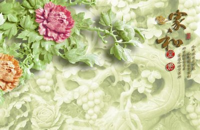 File tranh quảng cáo File tranh in tường giả ngọc GN3634 (file gốc) chuyên nghiệp