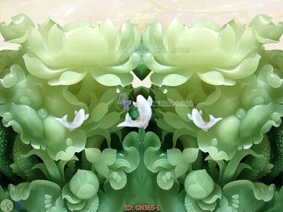 File in trần File tranh giả ngọc GN365 (bản gốc) hoa văn