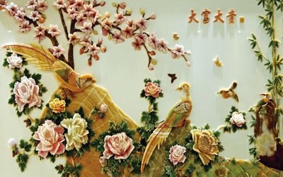 File gốc File tranh in tường giả ngọc GN3672 (in mica) cắt laser