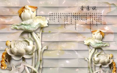 Download file gốc File tranh in tường giả ngọc GN3806 (in lụa) tranh 3D