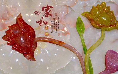 File ảnh File tranh in tường giả ngọc GN3812 (gốc) cho trang trí nội thất