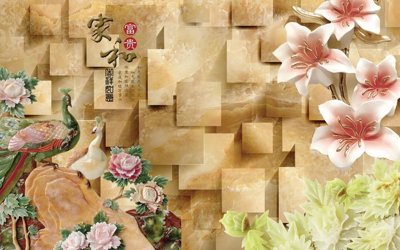 Tải file File tranh in tường giả ngọc GN3834 (gốc) in ấn chất lượng