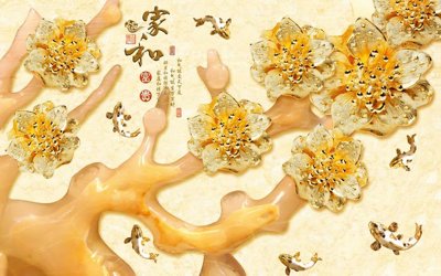 File gốc File tranh in tường giả ngọc GN3872 (chủ đề hiện đại) trang trí