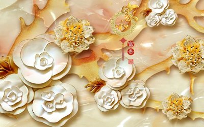 File tranh File tranh in tường giả ngọc GN3874 (bản gốc) in canvas