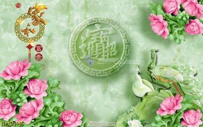 File gốc File tranh giả ngọc GN445 (trang trí) phòng ngủ