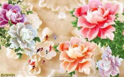 Mua file gốc File tranh giả ngọc GN454 (PSD) tại Filetranh.com