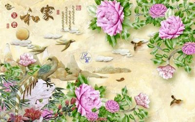 File PSD File tranh giả ngọc GN65 (gốc) tách lớp chi tiết