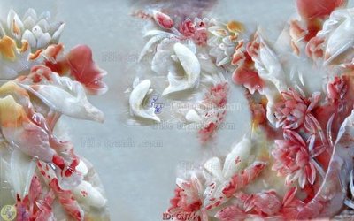 File gốc File tranh giả ngọc GN74 (in mica) làm quà tặng