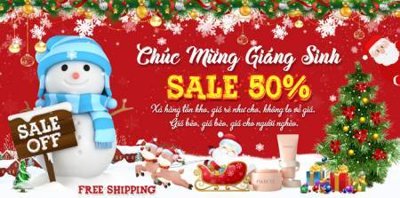 File gốc File phông sân khấu background banner giáng sinh noel 2025 GS1028 (in lụa) tranh mã đáo