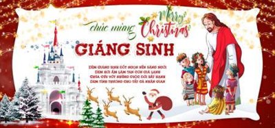 File tranh quảng cáo File phông sân khấu background banner giáng sinh noel 2025 GS1039 (download file gốc)